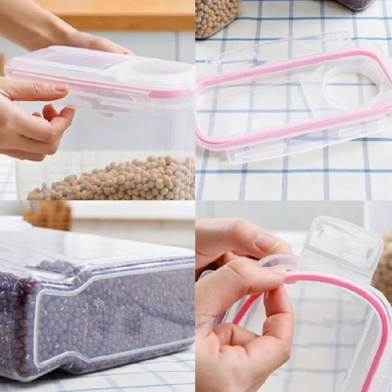 Contenedor plástico 4L con vertidor para cocina Contenedor plástico 4L con vertidor para cocina