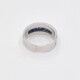 Anillo En Oro 18K Blanco Con Zafiros Anillo En Oro 18K Blanco Con Zafiros