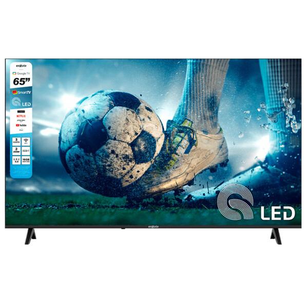 TV ENXUTA 65” LEDENX1265SDF4KW Smart QLED 4K N/A