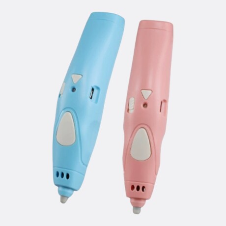 Lápiz 3D USB Con 6 mts De Filamento Rosa