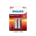 Pilas Alcalinas AA Philips BlÃ­ster Pack de 2 Unidades Pilas Alcalinas AA Philips BlÃ­ster Pack de 2 Unidades