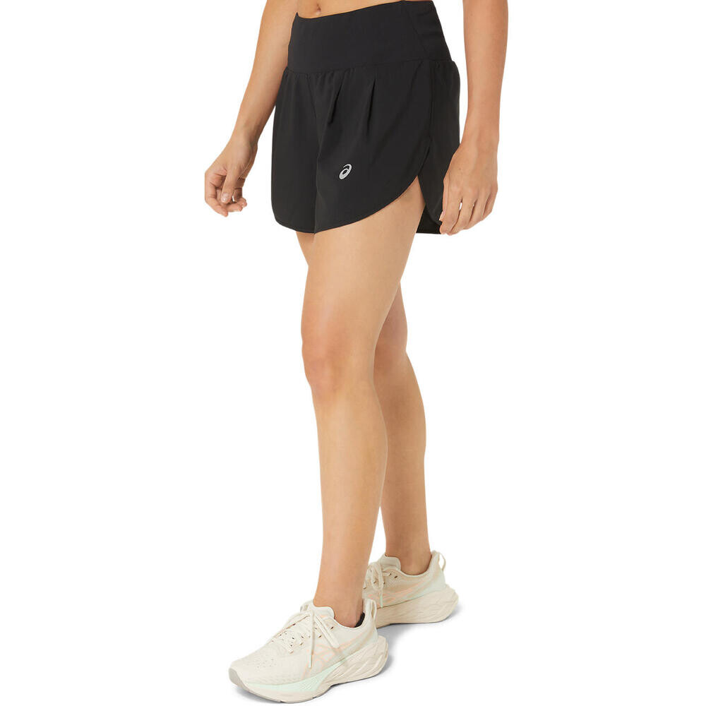 Road 3.5In Short - Mujer Performance Black
