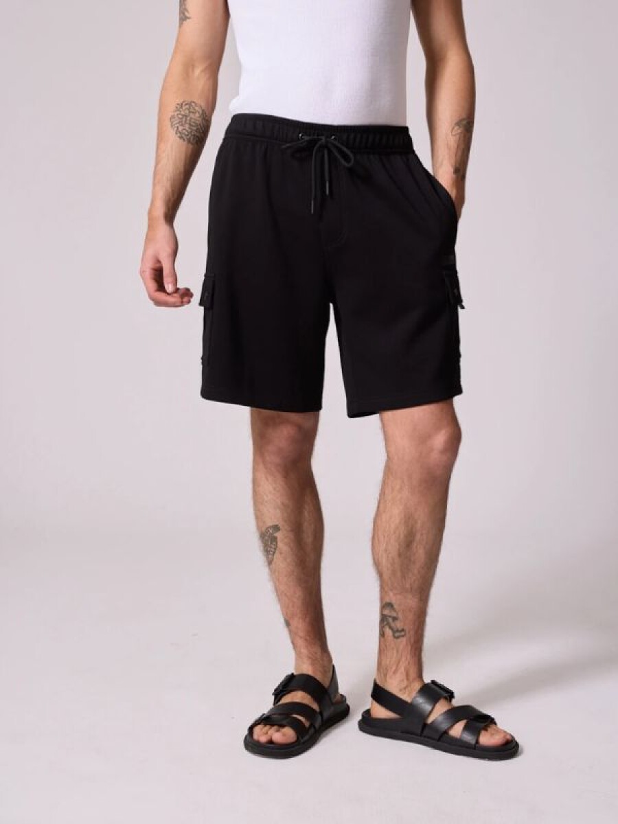 Short Algodón GIANI Dixie - Negro 