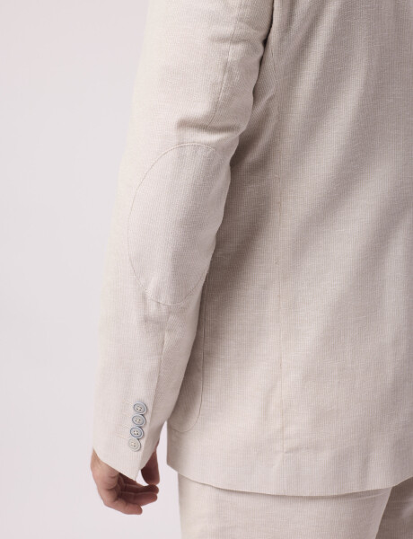 Saco lino rayado Saco lino rayado