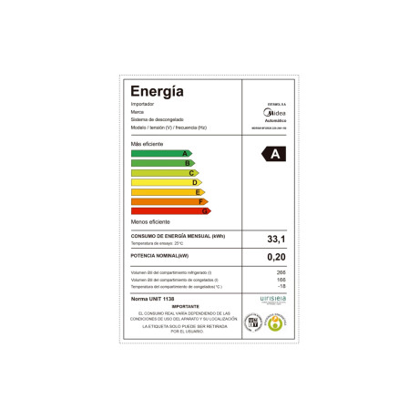 Refrigerador 2 Puertas 482 Lts Inverter Midea M500sbsinv Refrigerador 2 Puertas 482 Lts Inverter Midea M500sbsinv
