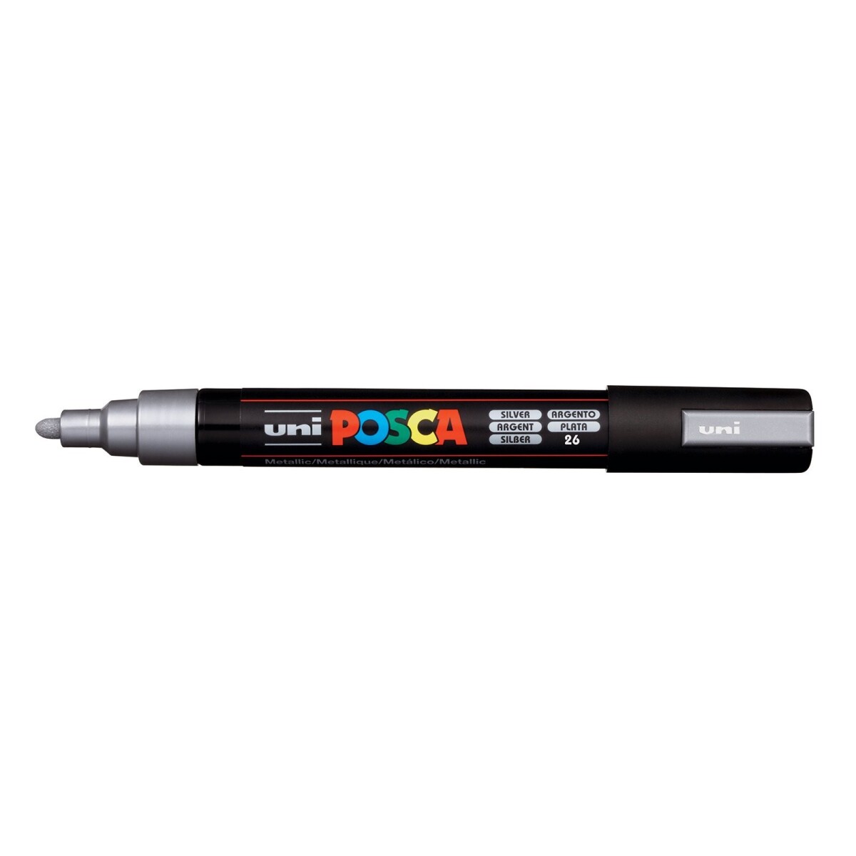 Marcador Uni Posca 2,5Mm Plateado 