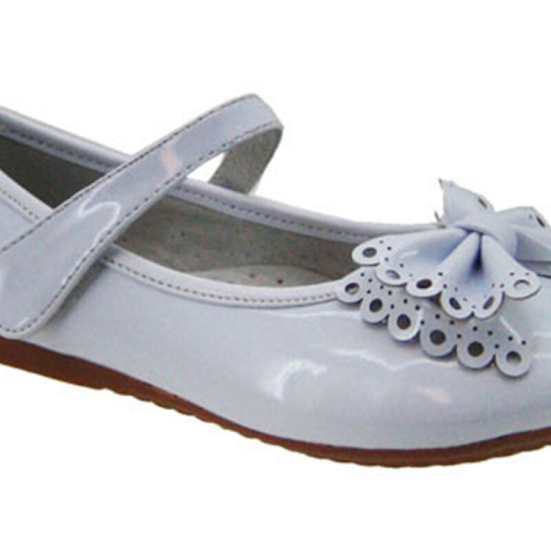 Balerinas Infantiles Croco Kids Gacela Blanco