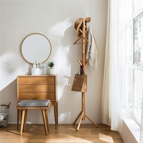 Perchero de Pie Selecta Madera Bamboo 175CM 001