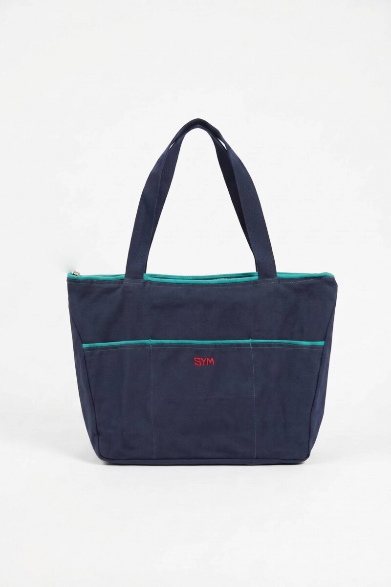 Bolso washed azul