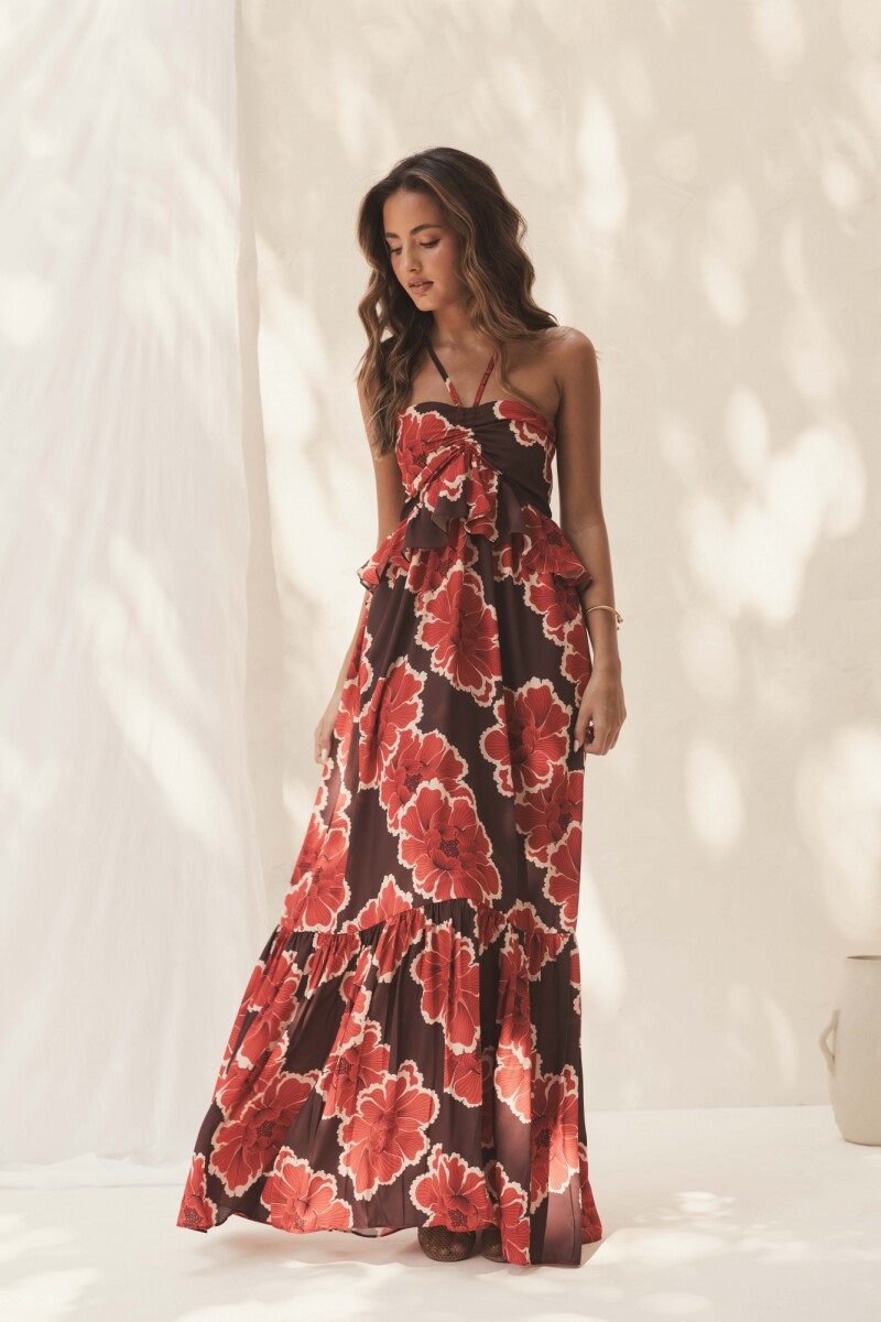 VESTIDO ISABELLA BRICK BLOOM REVERIE 