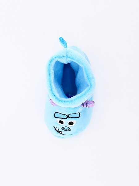 PANTUFLAS SULLEY FACE TURQUESA (V)