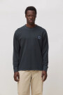ANTHRACITE ICONIC LS TEE Gris