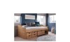Cama Madera Maciza Con Cajones - 1 plaza - Linea floro Amendoa