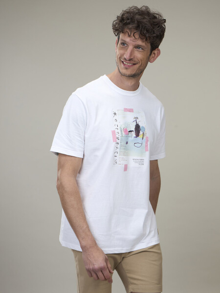 T-SHIRT TAPE BLANCO