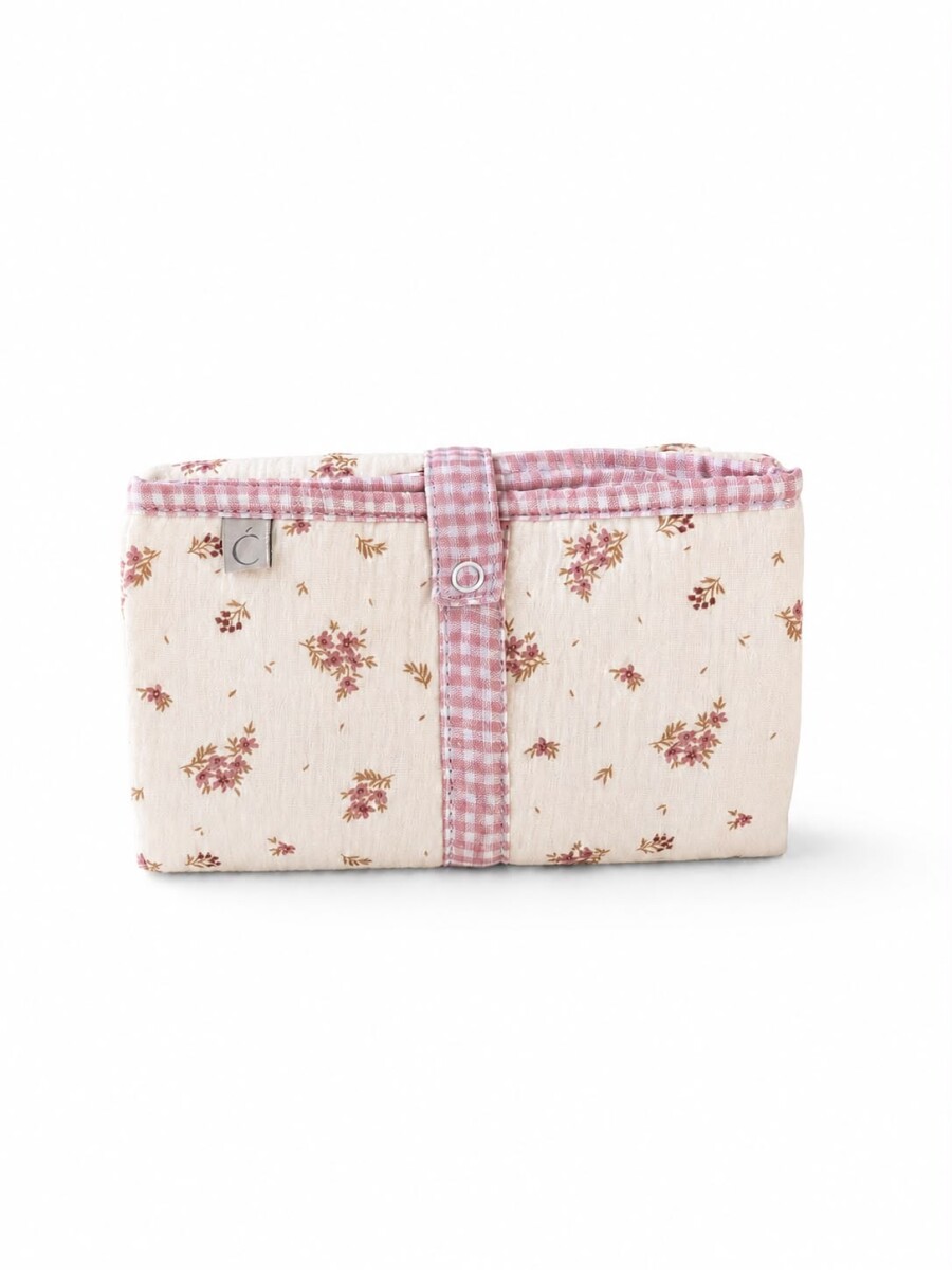 Cambiador Travel Mat - Hampton Rosa 