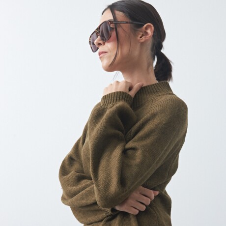 VESTIDO TRIXIE Verde Musgo