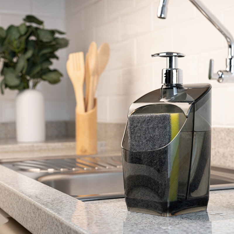 Dispensador de jabón 500 ml NEGRO