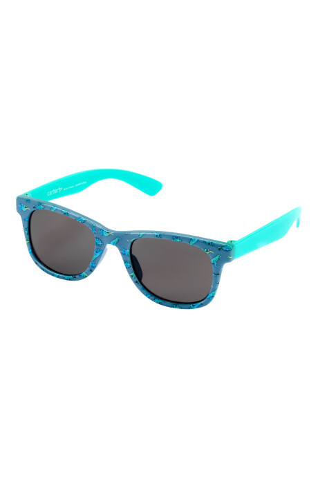 Lentes de sol, protección 100% UVA-UVB, diseño dinos Sin color