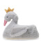 Pantuflas de Niña MINI Miss Carol cisne Gris
