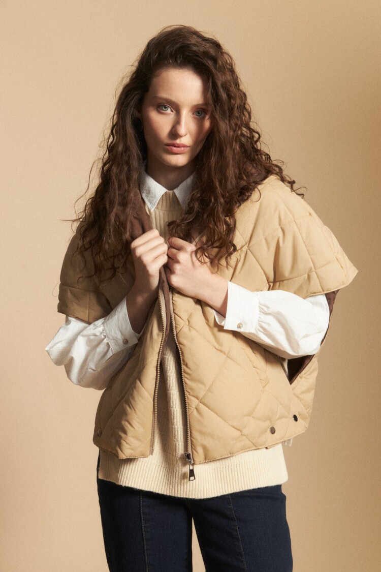 CHALECO HAISLEY Beige