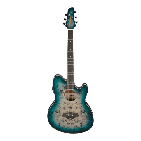 Guitarra Electro Acustica Ibanez Tcy10pa-bkb Cosmic Blue Starburst High Gloss Guitarra Electro Acustica Ibanez Tcy10pa-bkb Cosmic Blue Starburst High Gloss