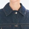 Campera Boxy Azul