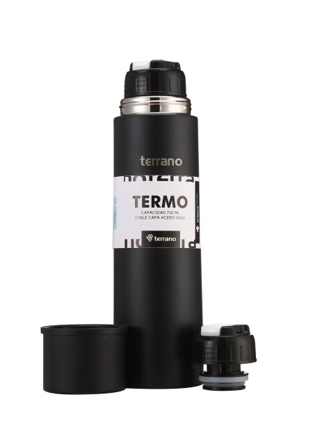 Termo Bala 750ML. Negro