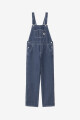 W' BIB OVERALL STRAIGHT Azul