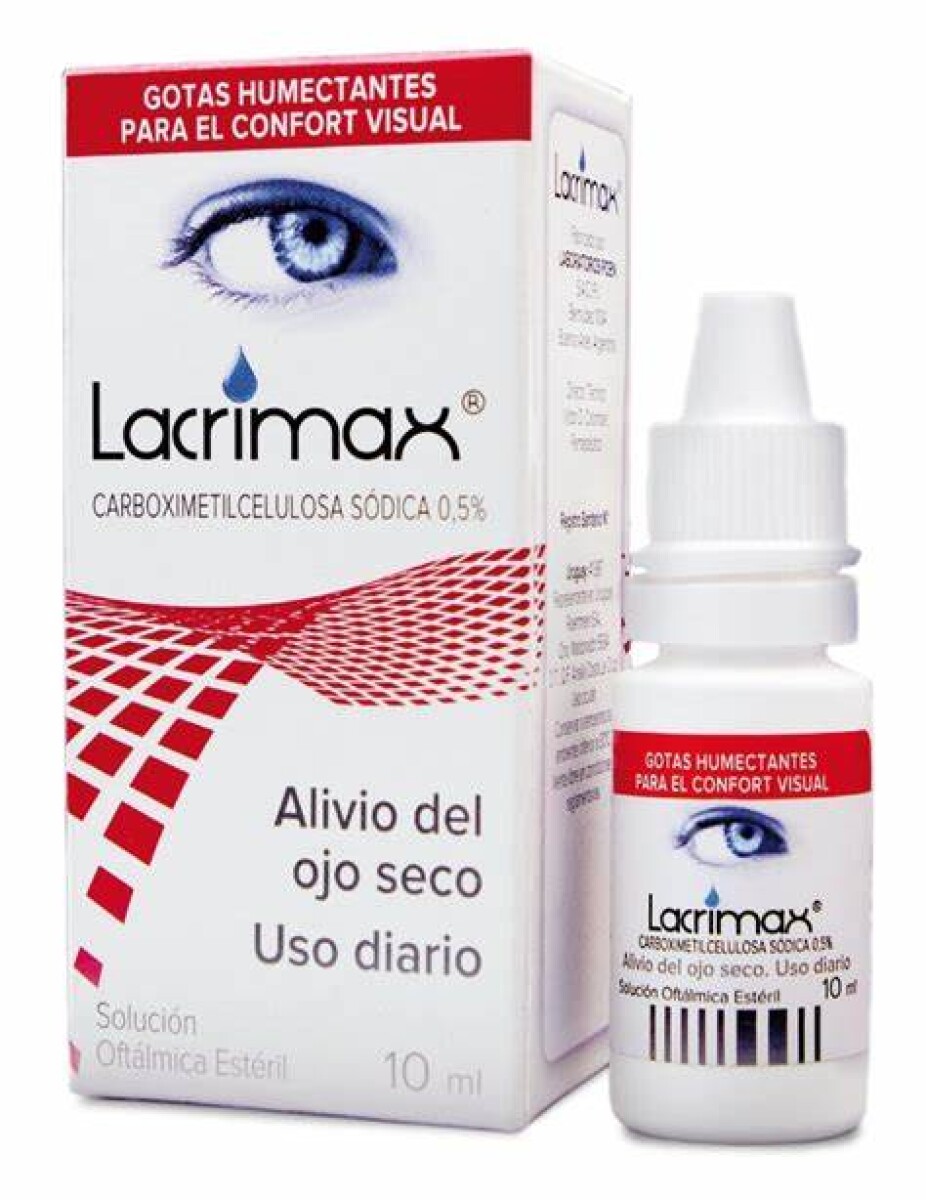 Lacrimax Gotas Oftálmicas 10 ml 