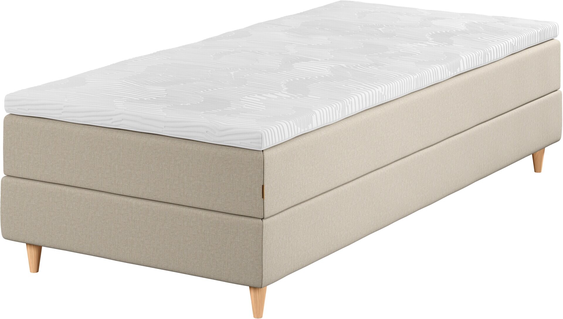 Cama cont 1 Plaza 90x200 GOLD C5 Dreamz sand-91 