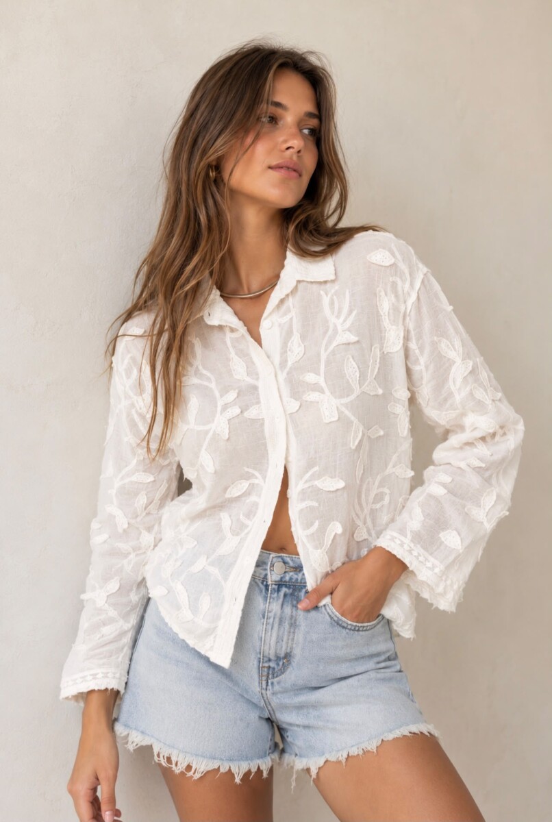 Camisa Antonia - blanca 
