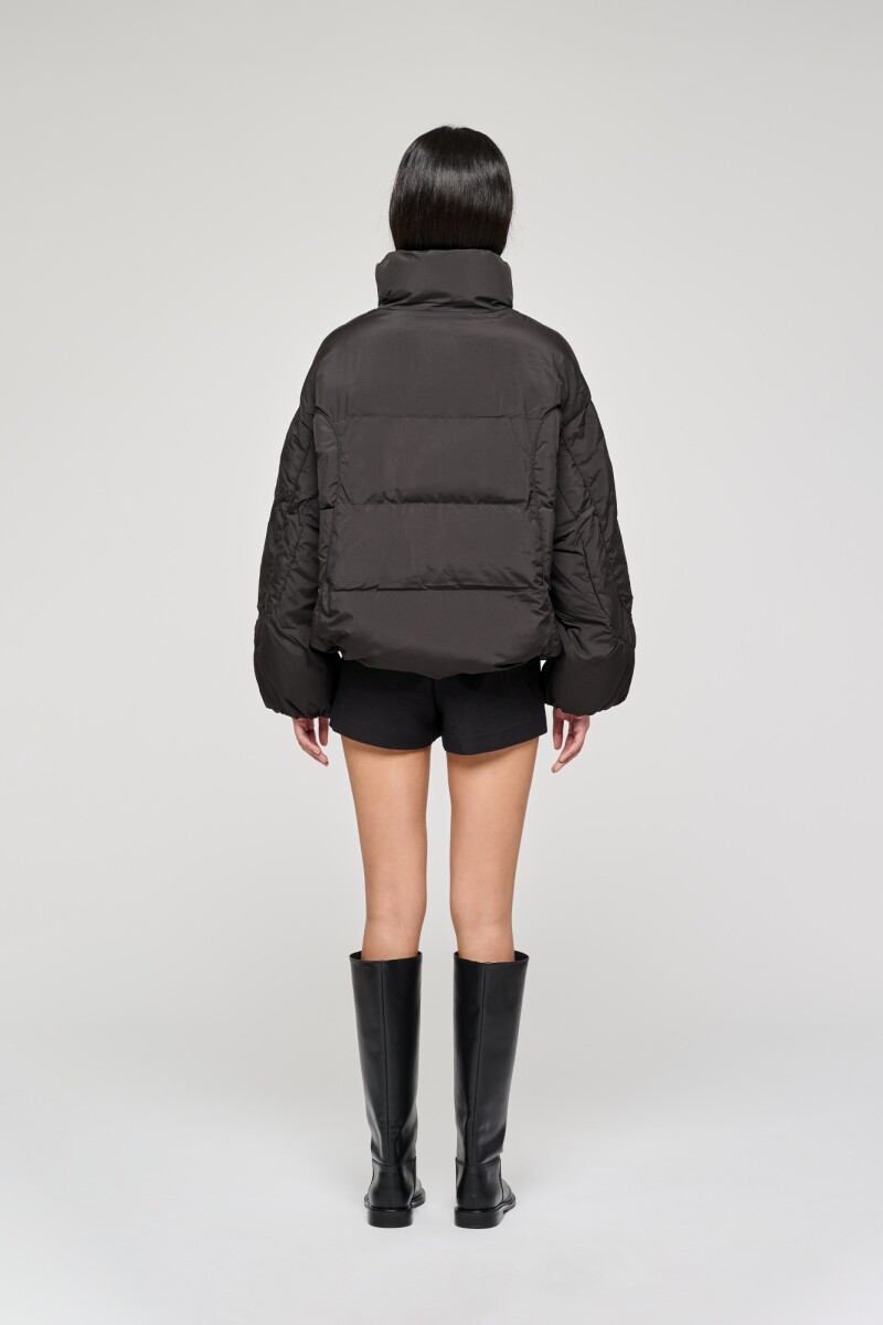 CAMPERA BOMBER Negro