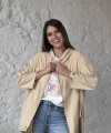 Campera Maite beige