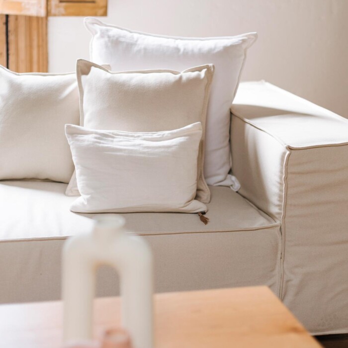 Sillón Luciana 3 Cuerpos Beige
