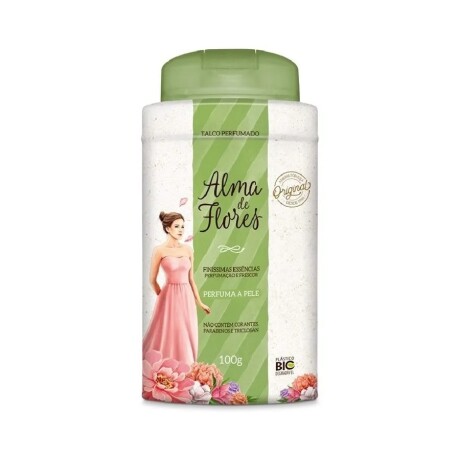 Talco Perfumado Alma de Flores Original 100G 001