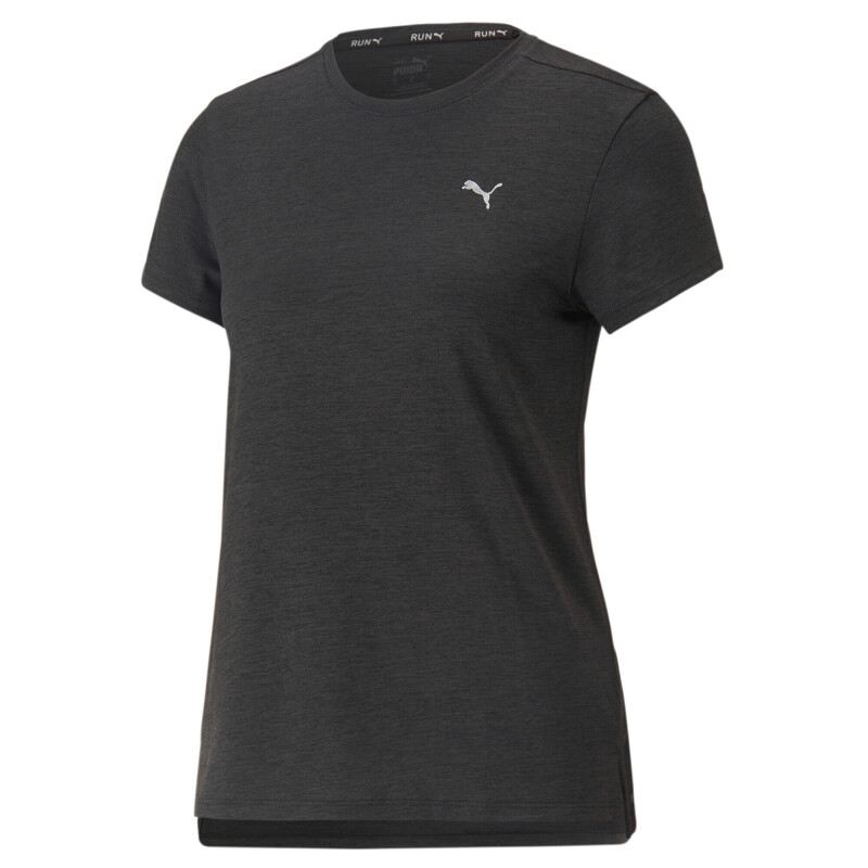 Camiseta Run Favorite Heather de Mujer Negro