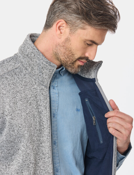 CHALECO FELPA ESPECIAL Gris