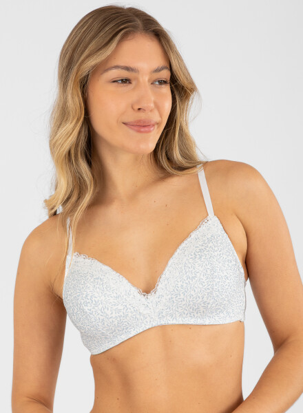 Soutien triangulo minty Celeste