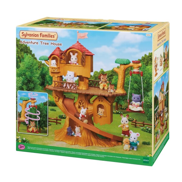 Sylvanian Families Casa Del Arbol Aventura Juguete Infantil Sylvanian Families Casa Del Arbol Aventura Juguete Infantil