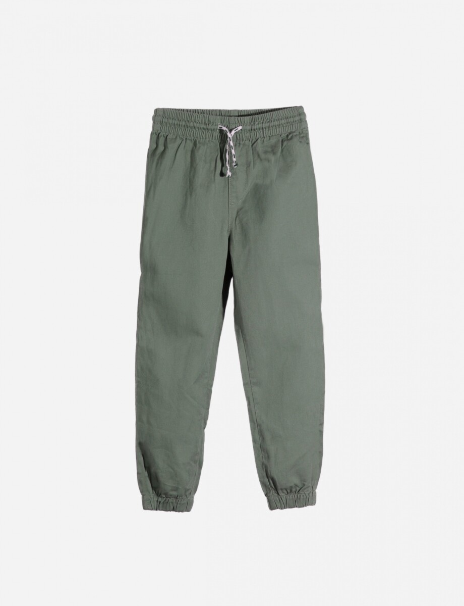 Pantalón jogger - Niño - VERDE OLIVA 