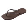 Sandalias Havaianas Slim Square Mujer Cafe