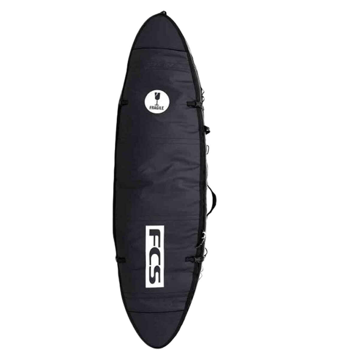 Funda FCS Travel 2 Fun Board 6'3" Black/Grey 