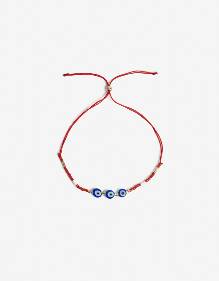 Pulseras Flexibles Lucky charm Pulsera Flexible Ojitos Lucky - Combinacion Multicolor