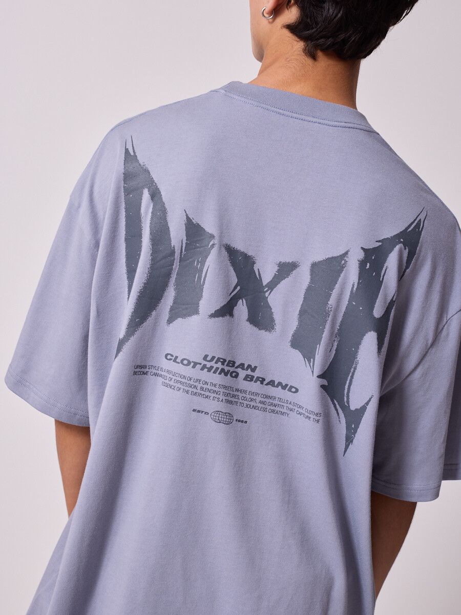 T-SHIRT CARME DIXIE Gris Claro