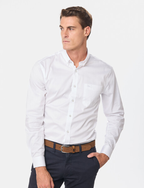CAMISA LISA SPORT Blanco