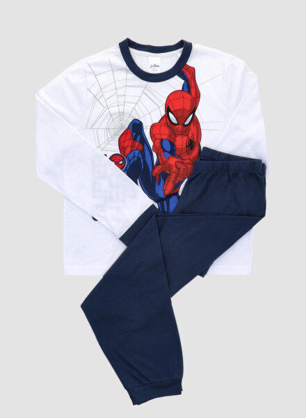 Pijama infantil super spiderman Azul