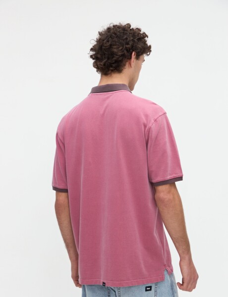 Remera polo Mikko Bordeaux