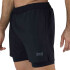 SHORT 2IN1 MEN POLY/ ELAST EVERLAST RALLY BK M6 XL BLACK
