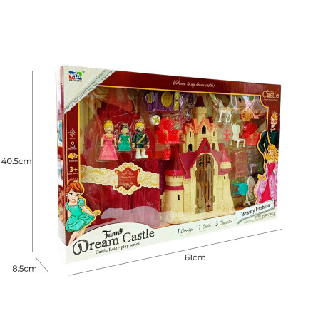 Castillo Juguete Infantil Muñecas Princesa Niñas Jug001108