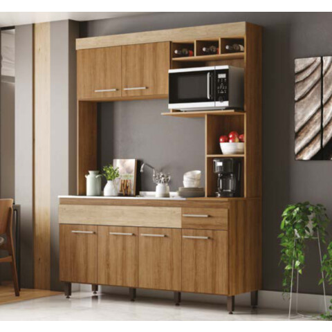 KIT DE COCINA 6P 1C MIEL Y PATINA KIT3010MP KIT DE COCINA 6P 1C MIEL Y PATINA KIT3010MP